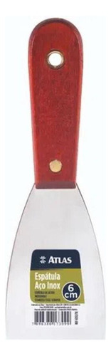 Espátulas Aço Inox P/ Massa Corrida E Gesso 6155/12 - Atlas