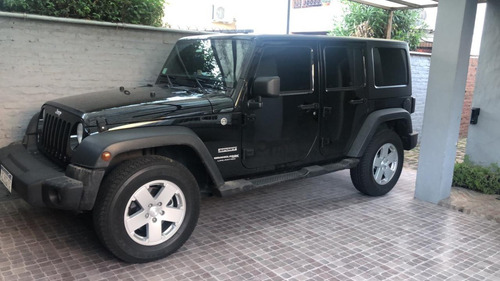 Jeep Wrangler Unlimited 5 Puertas 2019 Negro Excelente!!