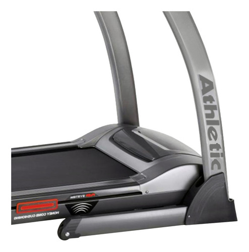 Cinta Caminadora Electrica Athletic Line-3000 Para Correr 18 Km/h Con Inclinacion Electrica 15 Posiciones Para Usuarios De 130 Kg Superficie 140x50 Plegable Motor 2hp