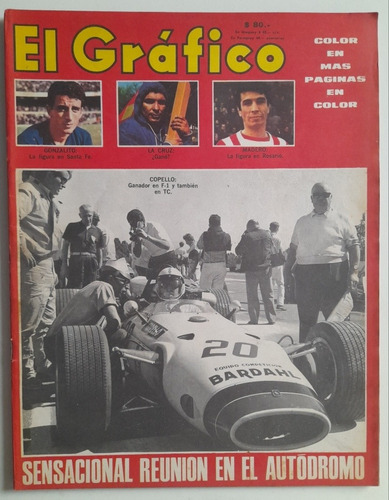 Revista El Grafico 2527 Estudiantes Lp Racing Ringo Bonavena