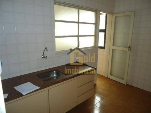 Apartamento Com 2 Dormitórios Para Alugar, 85 M² Por R$ 880/mês - Jardim Paulista - Ribeirão Preto/sp - Ap2658