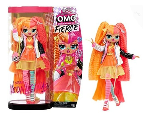Lol Surprise Omg Muñeca Fierce Neonlicious .