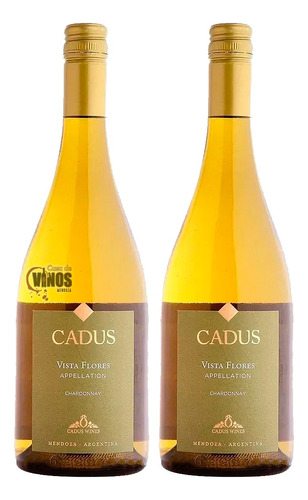 Vino Cadus Appellation Chardonnay Pack X2 Unidades