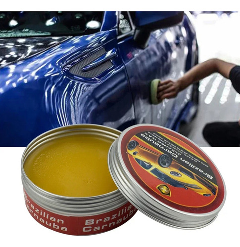 Brazilian Carnauba Wax Cera Cleaner Pasta Microfibra Premium