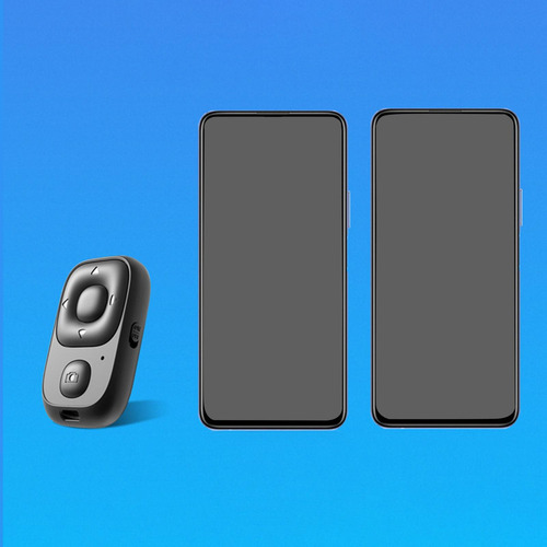 Obturador De Cámara Bluetooth Control Remoto Media Selfie