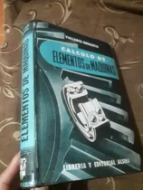 Comprar Libro Cálculo De Elementos De Maquinas Vallance