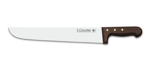 Cuchillo Carnicero 3 Claveles 25 Csm Mando Madera Palosanto