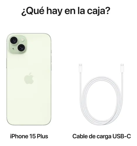 Apple iPhone 15 Plus 128gb Dual Sim Verde 6gb Ram (Usado)