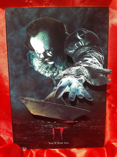 It Pennywise Cuadros 30 X 20 3d 23