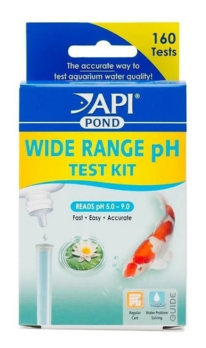 Test Ph Api Rango 5-9 Con Reactivo Rinde 160 Test Acuario