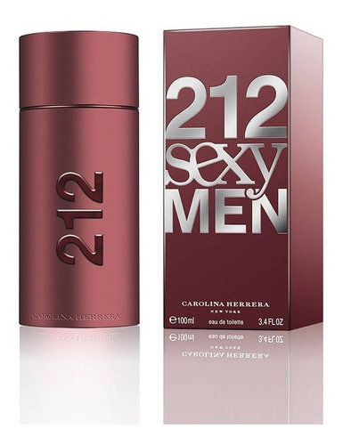 Carolina Herrera 212 Men Sexy Edt X 100ml Perfume Importado