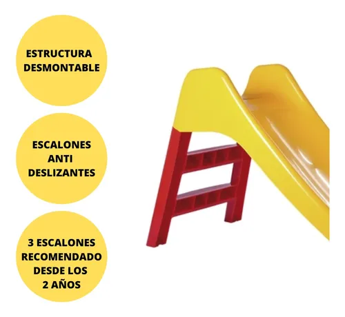 Mi Primer Tobogan Rondi Infantil 2 Escalones