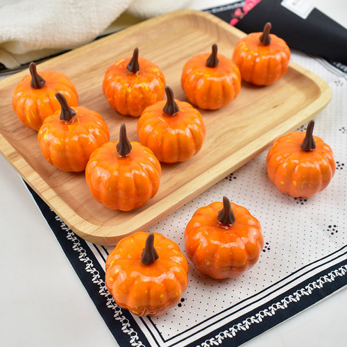 Simulation Pumpkin Halloween Wreath Decoration Accessories