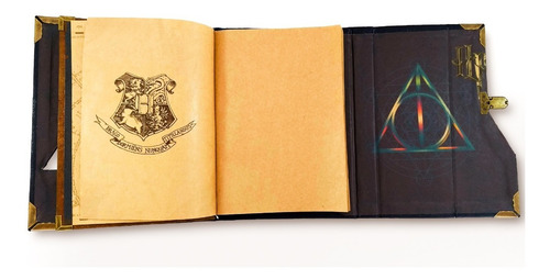 Imagem 6 de 7 de Livro Da Sombra Diário Grimório Harry Potter Hufflepuff A5