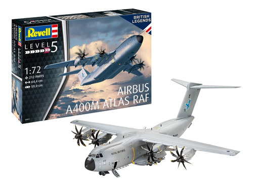 Airbus A400m Atlas Raf - 1/72 - Revell 03822