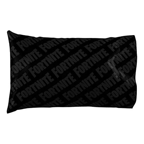 Funda De Almohada Individual Fortnite Tonal Logo Varian...