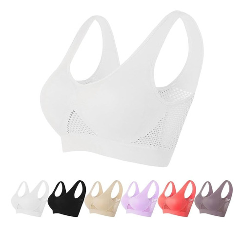 Breathable Cool Liftup Air Bra, Padded Sports Bra For Women