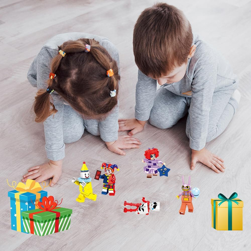 Mini Conjunto De Brinquedos De Circo Digital De 8 Peças 2024