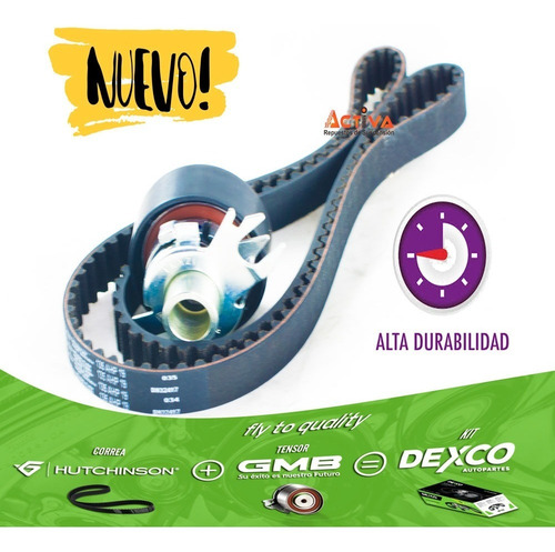 Imagen 2 de 5 de Kit De Distribucion Fox Suran Voyage Saveiro 1.6 Gol 1.4
