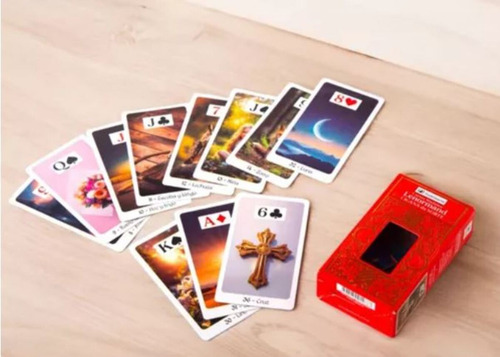 Lenormand Cigana Da Sorte, Stock Ya, Iluminarte, 10.5x6cm