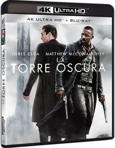 La Torre Oscura Idris Elba 4k Ultra Hd + Blu Ray Nuevo 