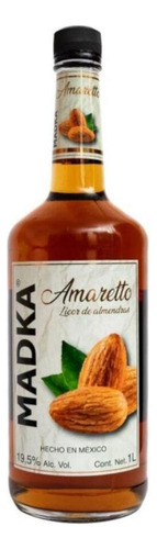 Pack De 4 Crema-licor Madka Amaretto 1 L
