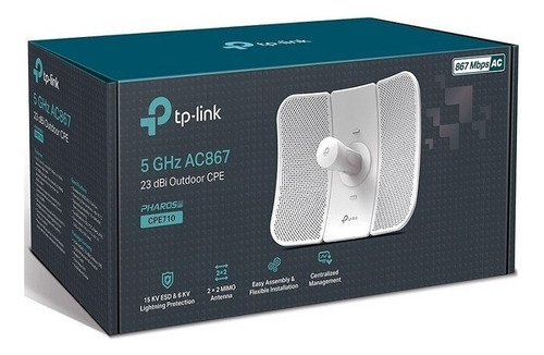 Access Point Tp-link Cpe710, 867 Mbit/s, 1x Rj-45 5ghz 23dbi