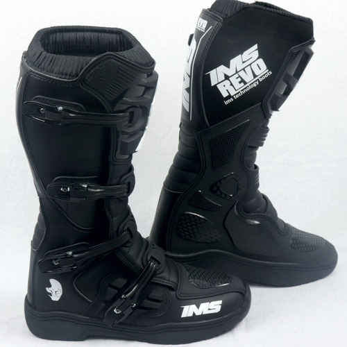 Bota Ims Revolution Preta 2020 Trilha Offroad Motocross