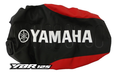 Funda Asiento Yamaha Ybr 125 Ed Roja C/letras / Miguelhnos