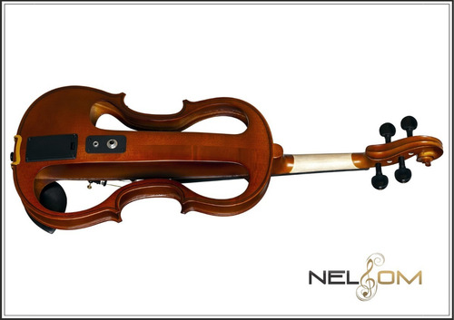 Violino Eagle Evk 744 4/4 Elétrico C/ Estojo Completo Evk744