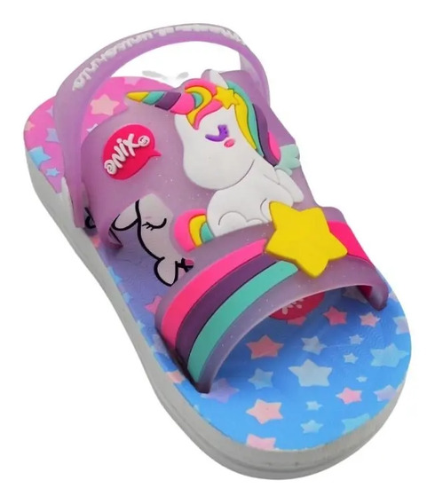 Chanclas Unicornio | MercadoLibre 📦