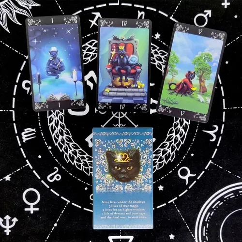 Cartas De Tarot- Black Cats Tarot