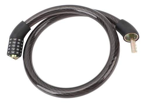 Cable Lock Bike De 5 Dígitos Para Evitar Robos, Portátil