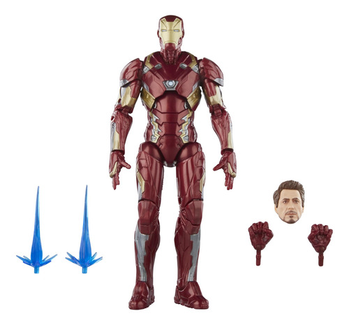 Hasbro Legends Series Iron Man Mark 46, Capitán América: .