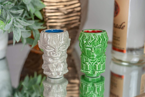 Mini Muglets Frodo Y Gollum Geeki Tikis 2 Oz Cerámica