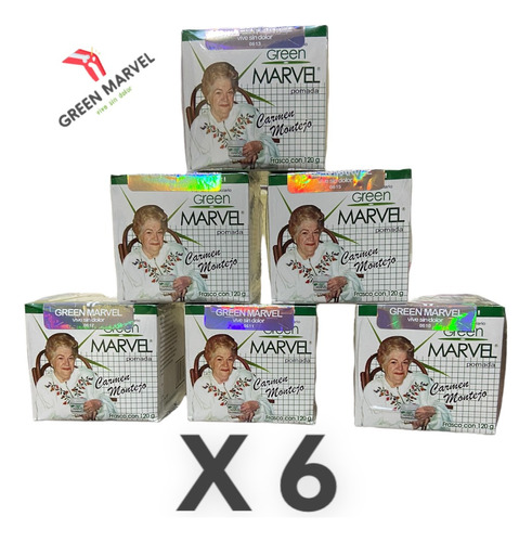  Green Marvel Crema Auxiliar  Dolor Muscular (6)