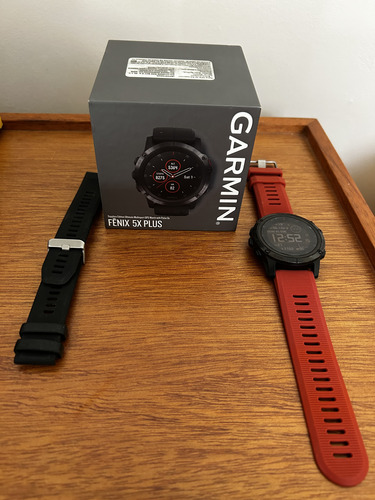 Reloj Garmin Fénix 5x Plus Versión Zafiro (Usado)