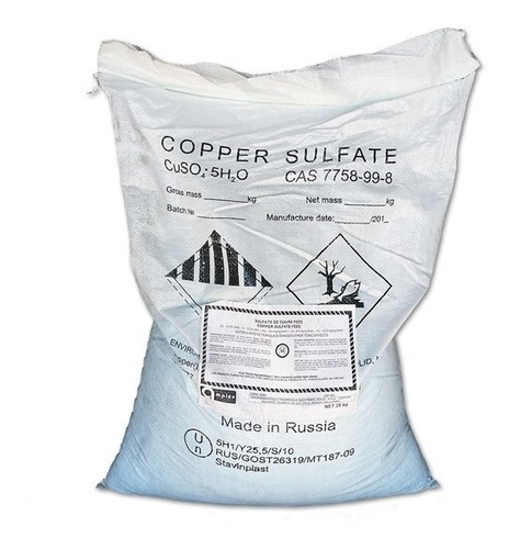 Imagen 6 de 6 de Sulfato Cobre 1 Kg Quimicaxquimicos