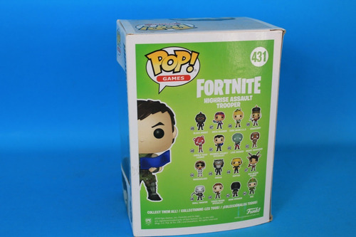 Highrise Assault Trooper Fortnite Funko Pop 431 (Usado)