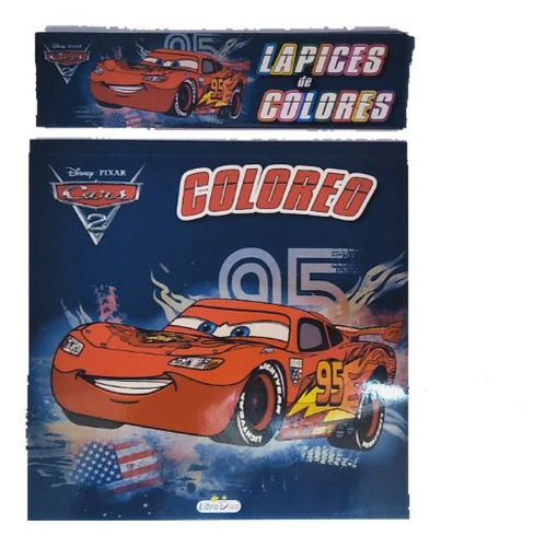Set Colorear Disney Cars Princesas Toystory +colores +regalo