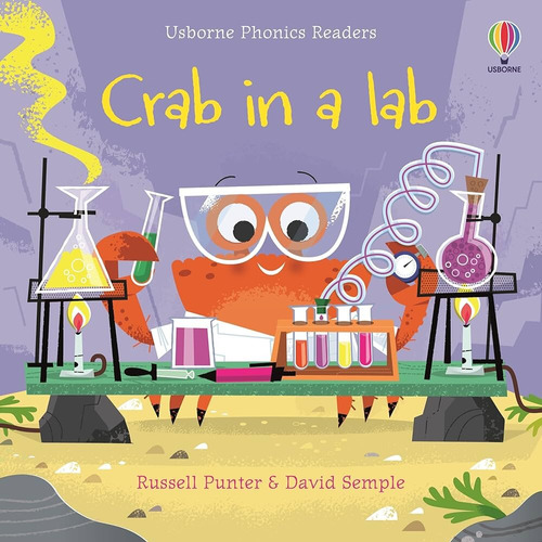 Crab In A Lab  Phonics Readers Kel Ediciones