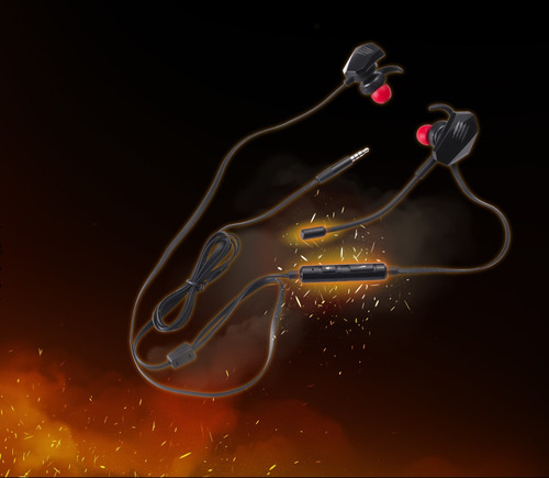 Auriculares Gamer In Ear Mad Catz E.s. Pro+ Celulares Pc Mac