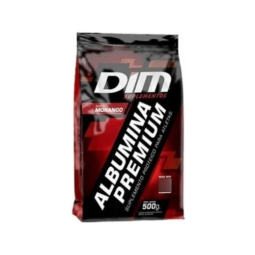 A Melhor Albumina Premium 500g - Varios Sabores - Dim