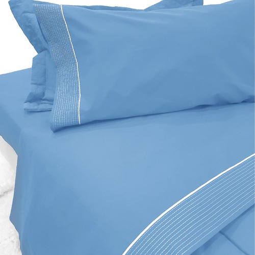 Imagen 9 de 9 de Juego De Sabanas Queen 180 Hilos 100% Cotton Touch