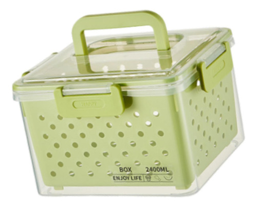 Recipiente De Frutas Para Geladeira, Caixa 16x13x12,5cm