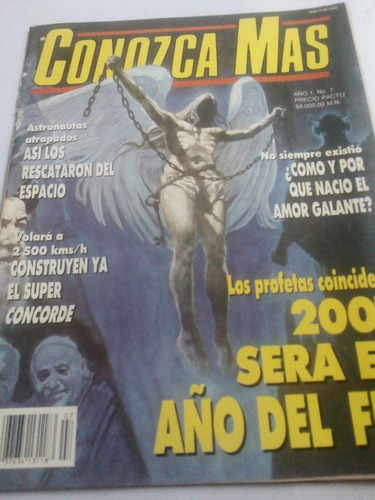 Imagen 1 de 5 de Revista Conozca Más Año 1 No. 7 2001 Será El Fin Profecías 