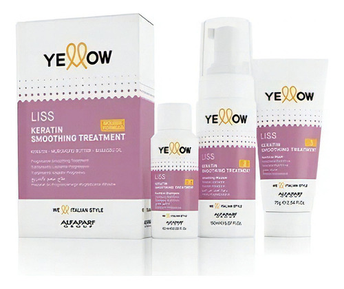 Liss Keratin Progresive Smoothing Treatment - Yellow