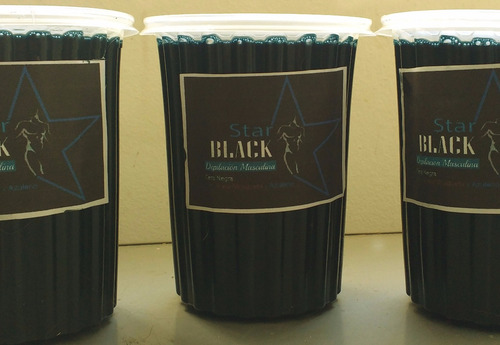 Cera Negra Elástica Depilacion Masculina Profesional 500g