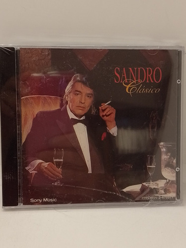 Sandro Clásico Caja Acrílico Cd Nuevo