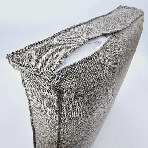 Imagen 3 de 7 de Funda Almohadon 60x60 Cm Chenille Ideal Sillon Algarrobo